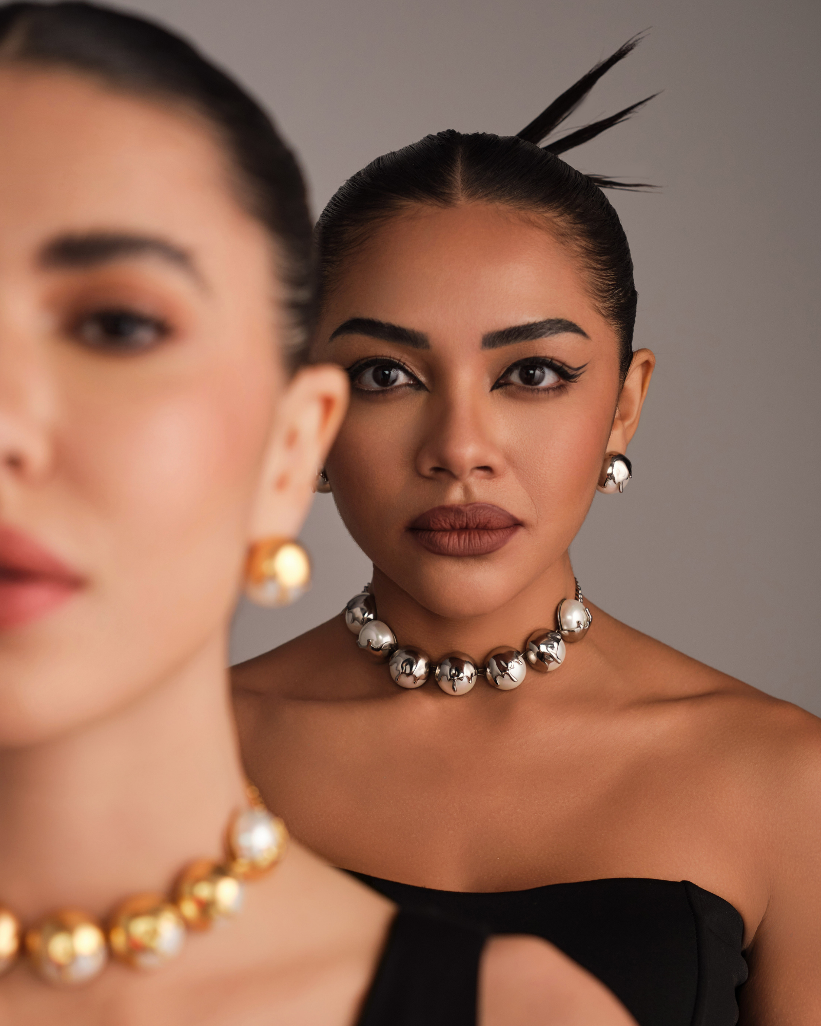 Dune Choker - Chrome