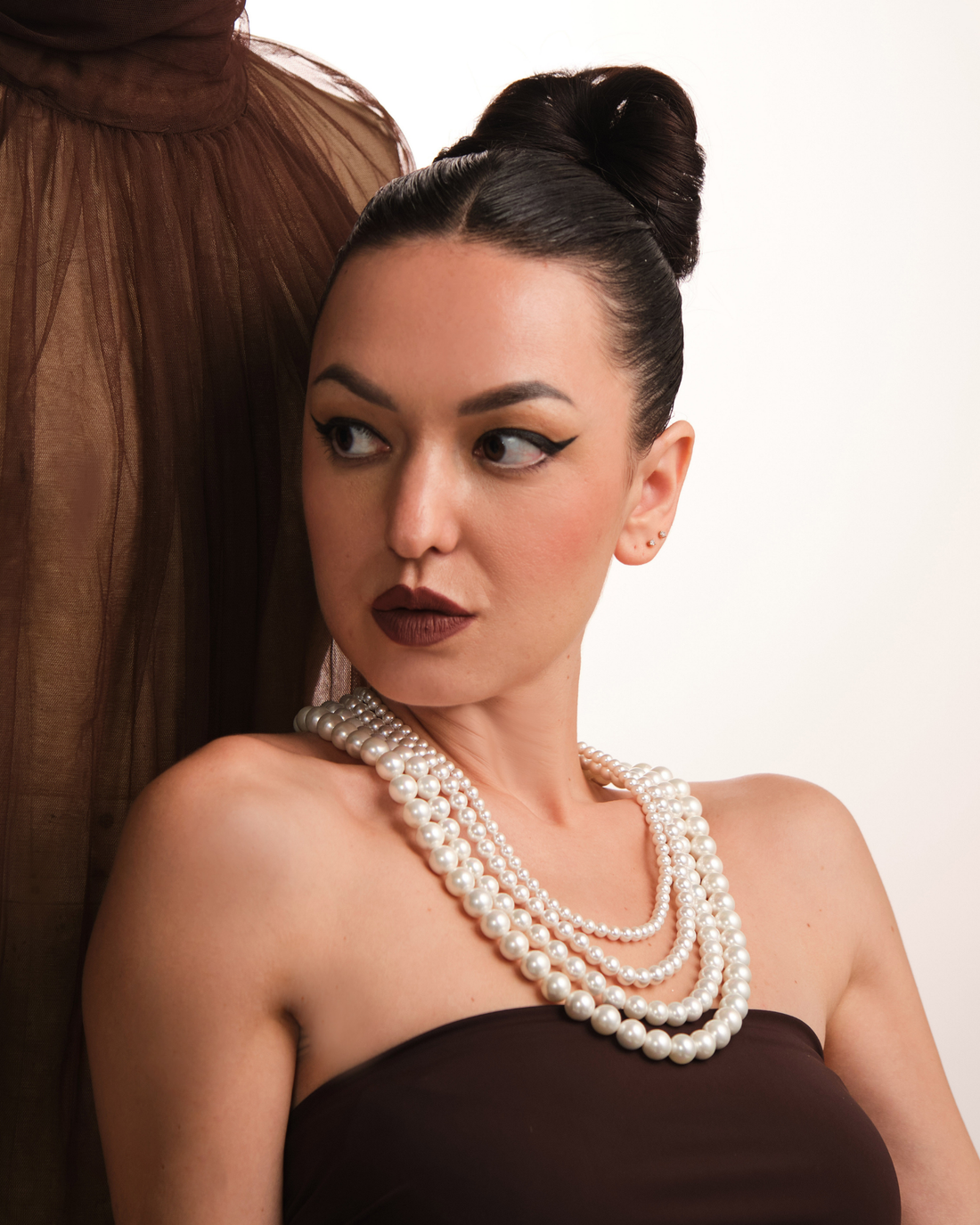 Ascending Pearl Necklace