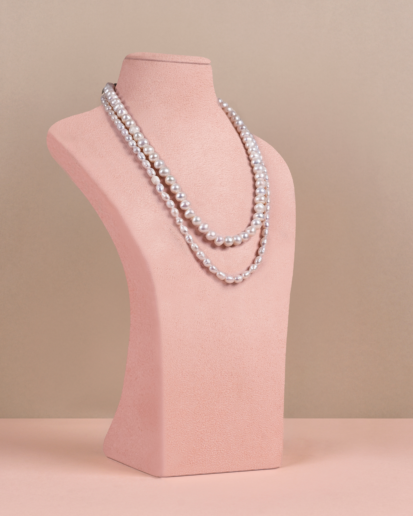 Round & Rice Pearls