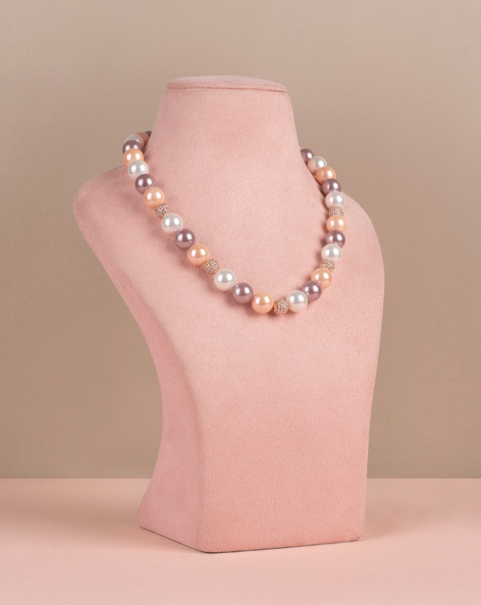 Swarovski Single - Purple, Orange & White