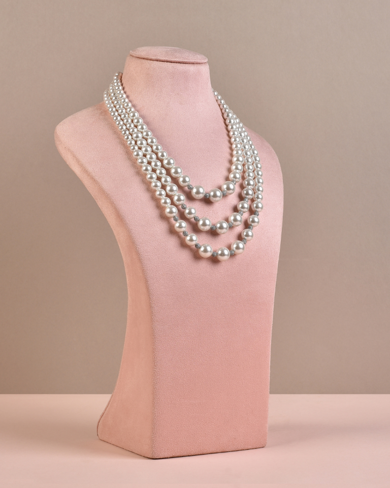 Graded Triple - White with Swarovski - Anaash