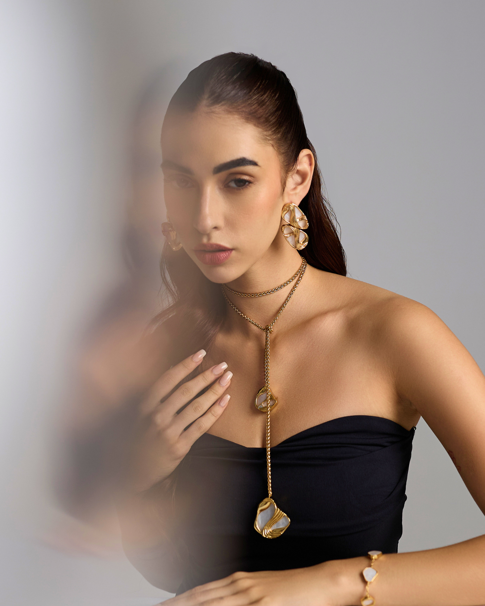 Duo Luno Studs