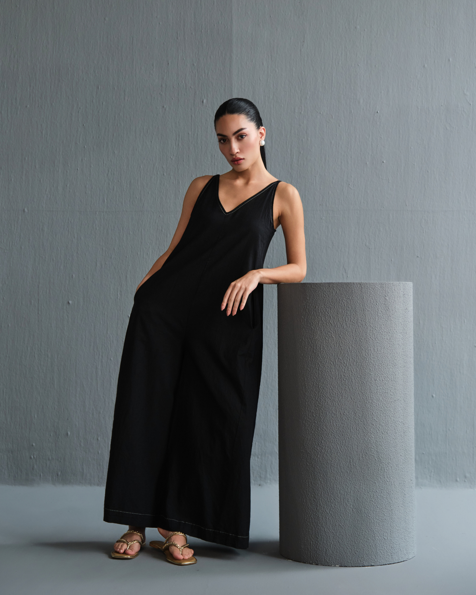 Aur Jumpsuit - Noir