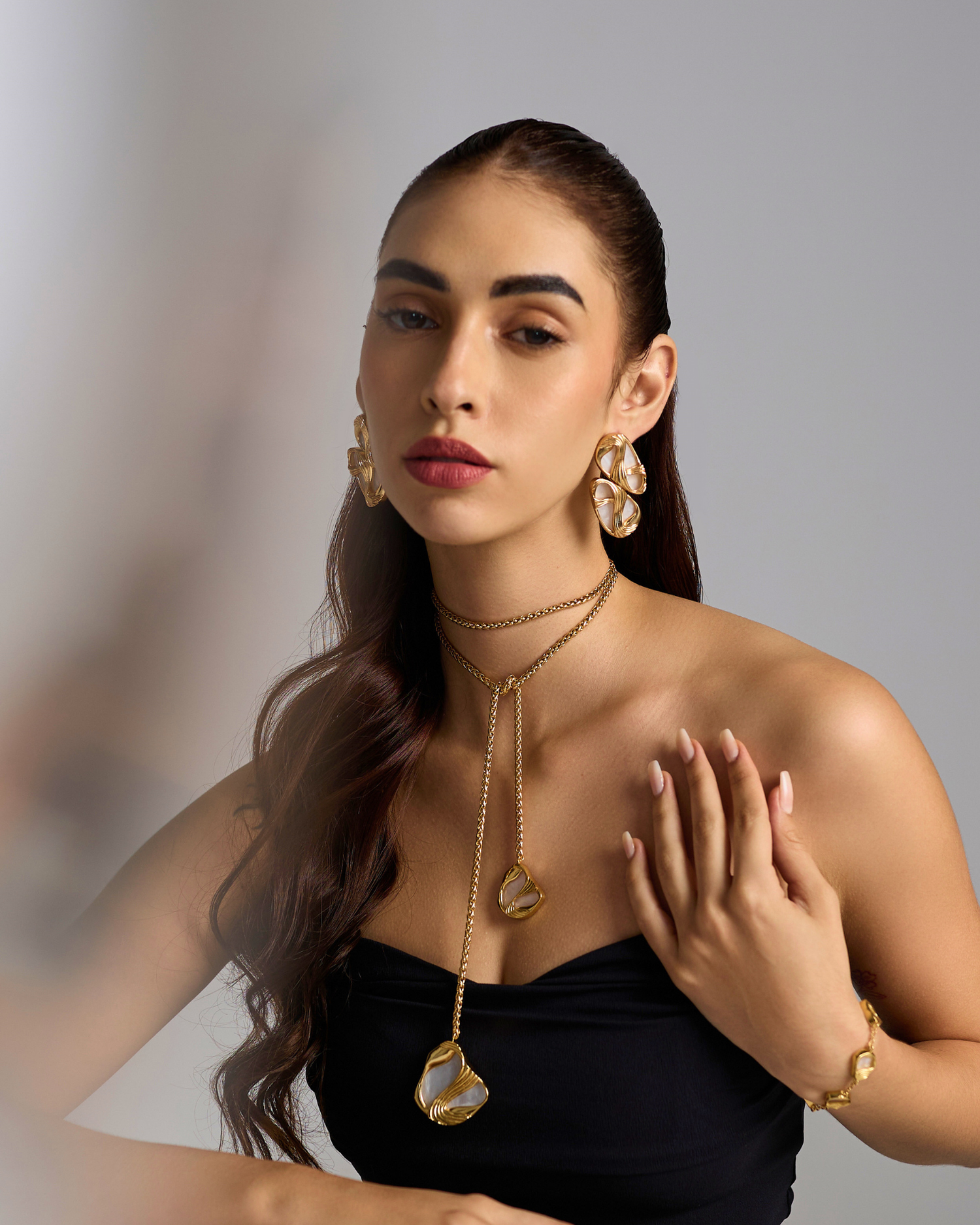 Duo Luno Studs