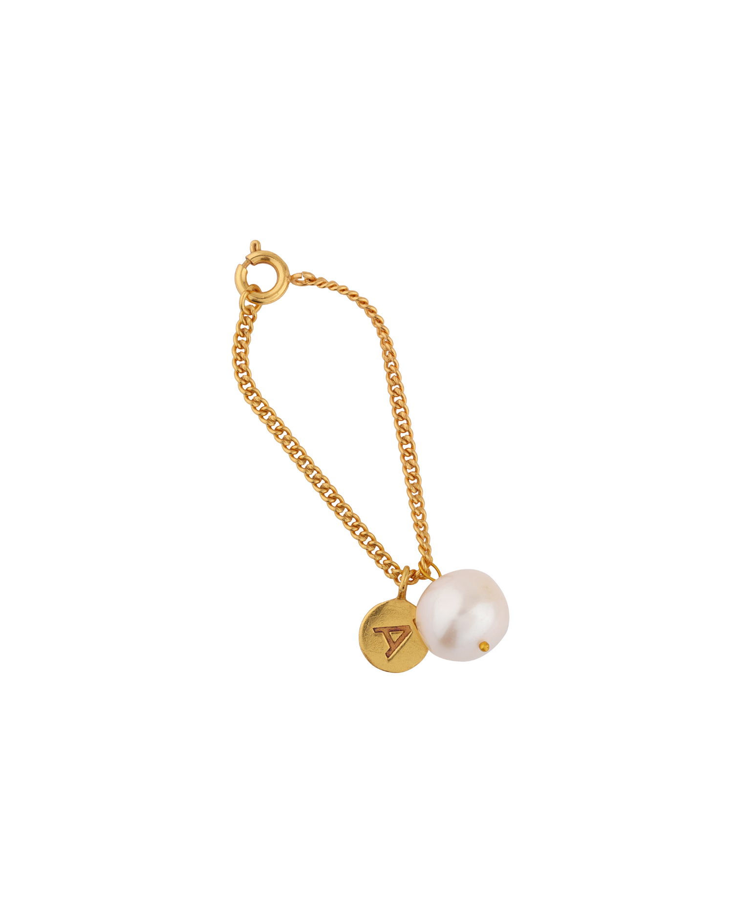 Classic Pearl Watch Charm