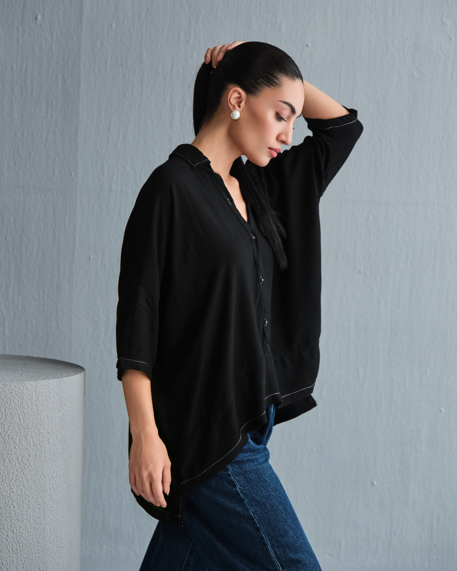 Aloha Shirt - Noir