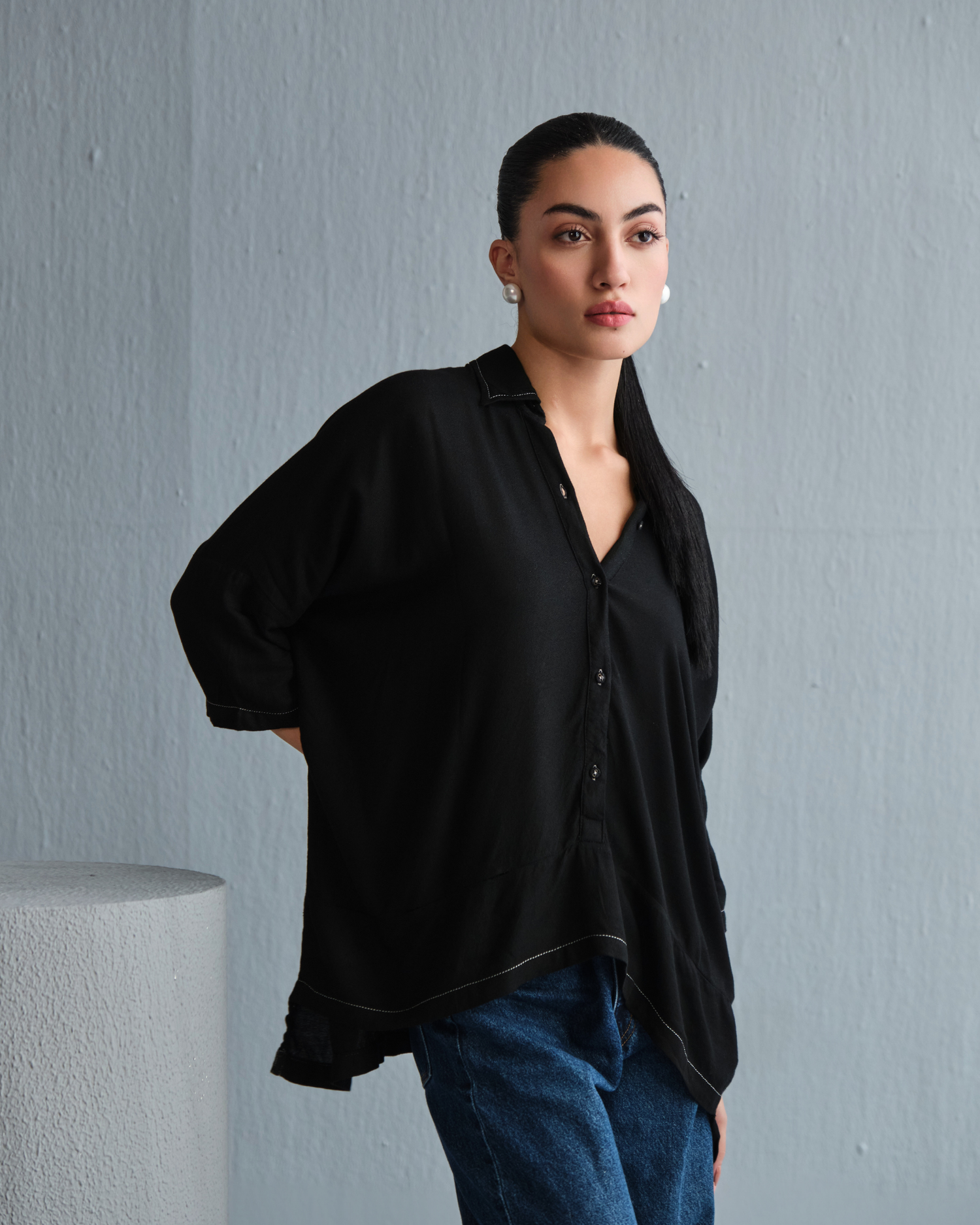 Aloha Shirt - Noir