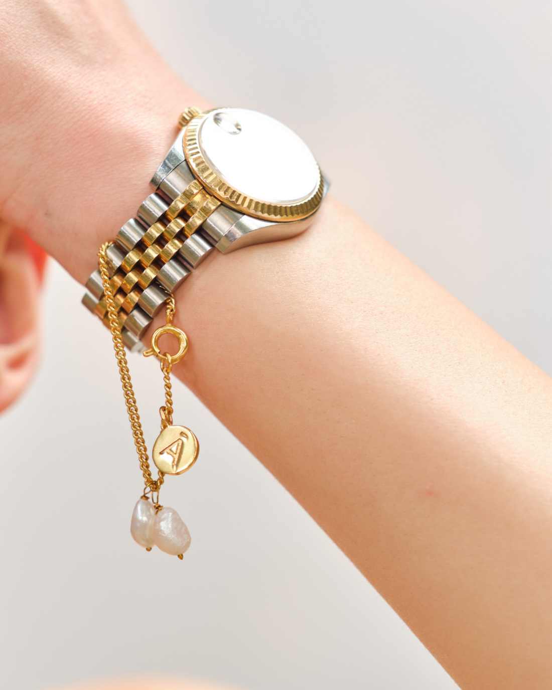 Rice Pearl Watch Charm