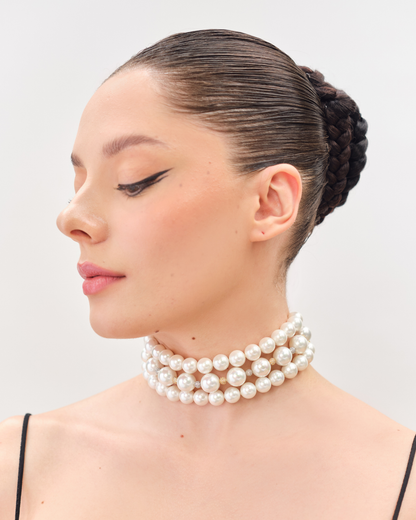 Swarovski Pearl Choker