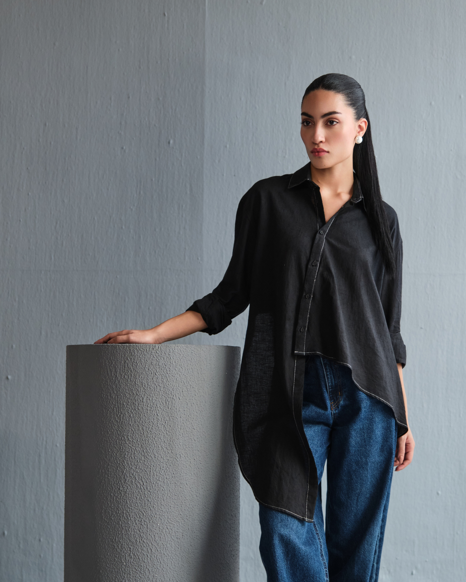 Carino Shirt - Noir