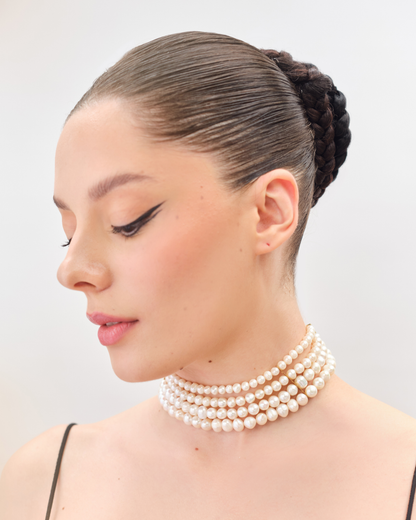 Classic Pearl Natural Choker