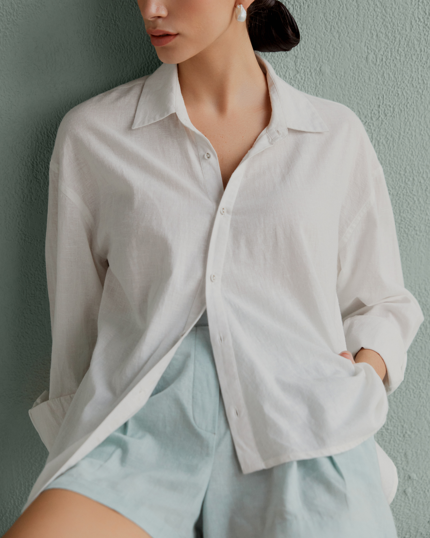 Carino Asymmetric Shirt