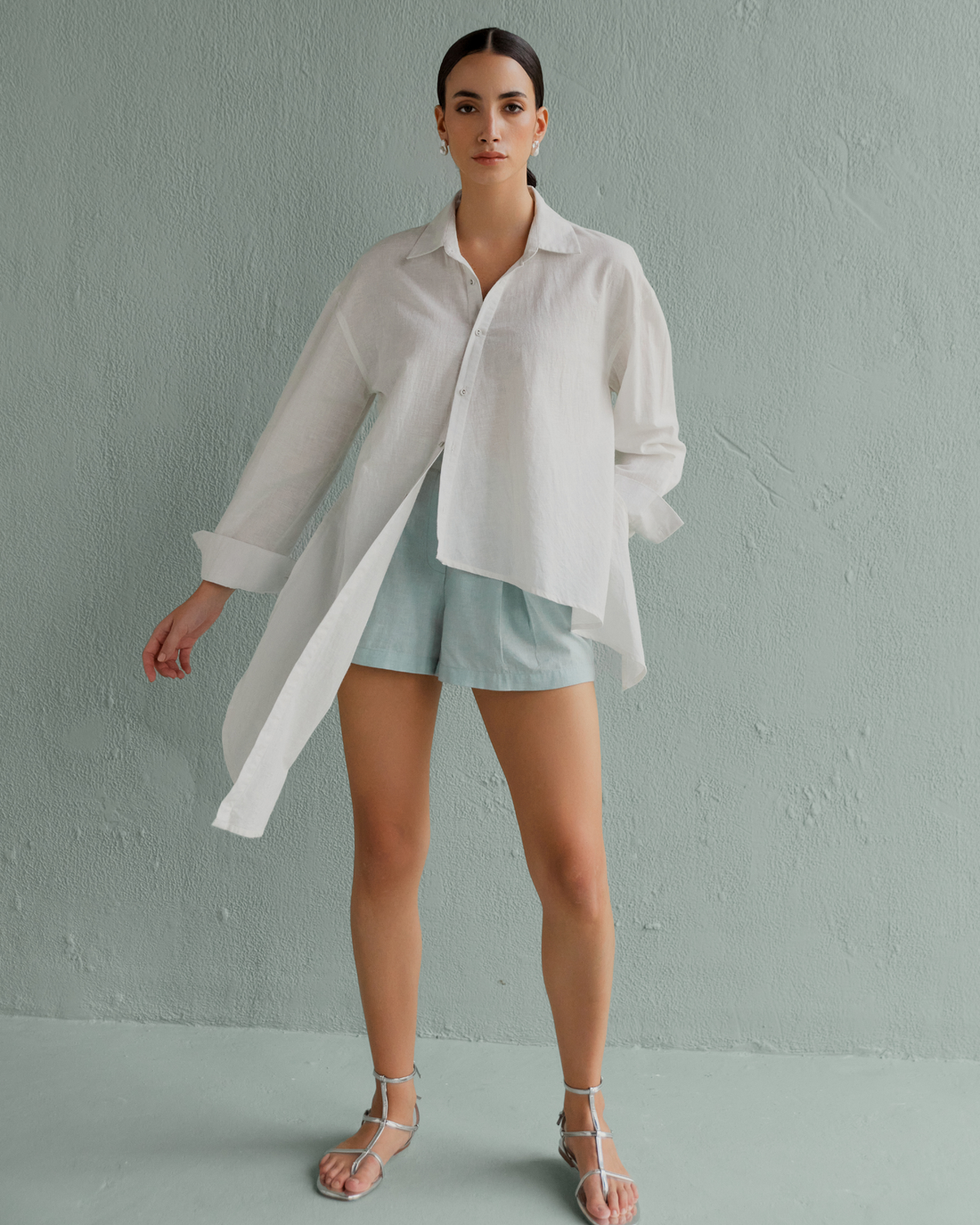 Carino Asymmetric Shirt