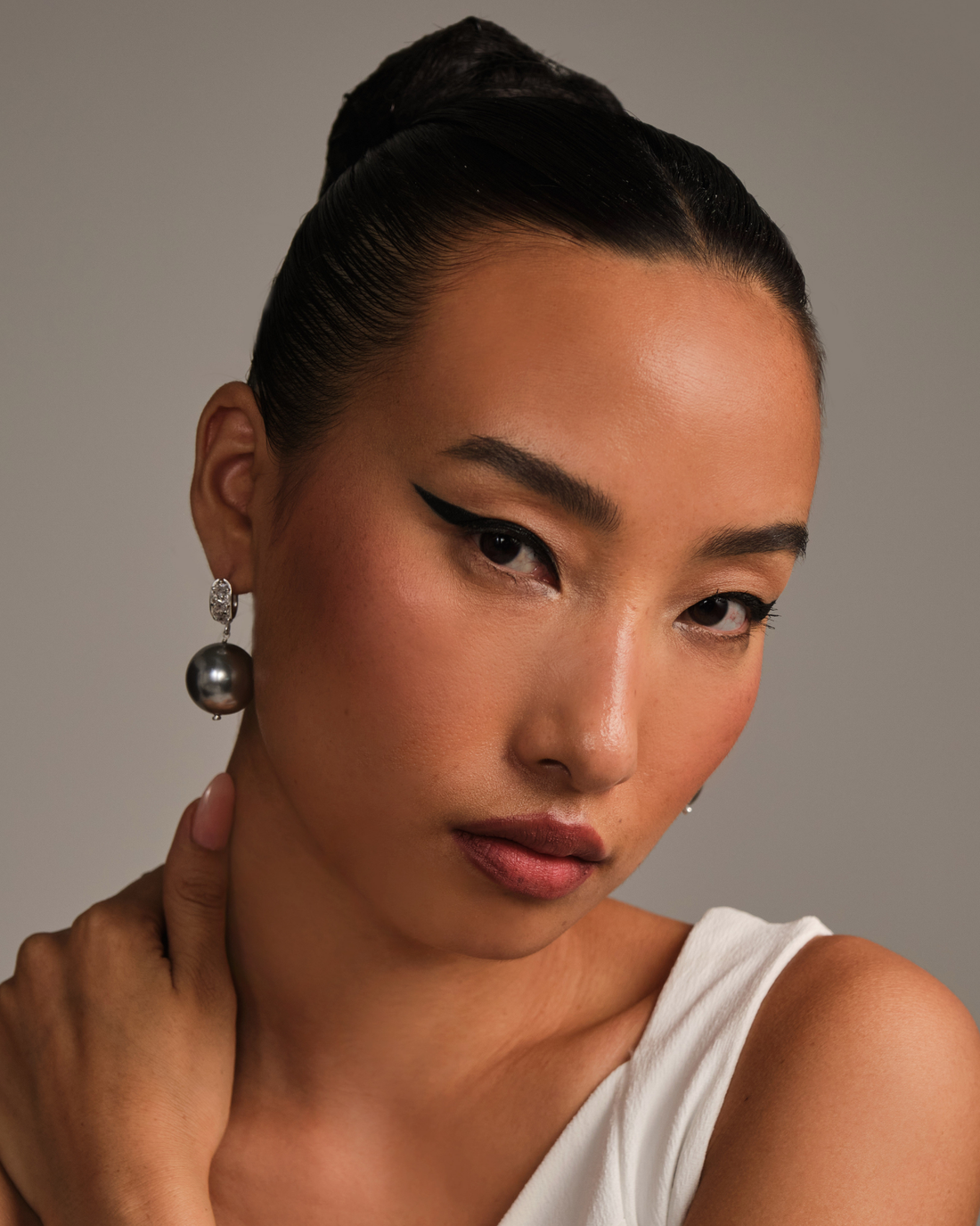 Glam Hoops - Silver