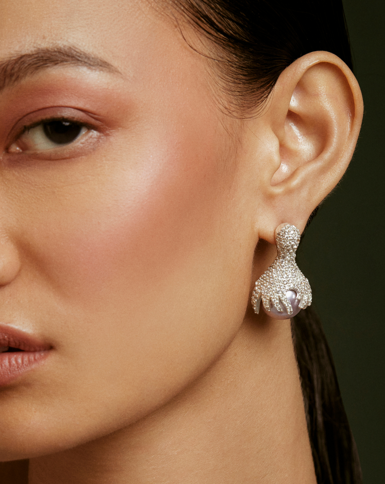 Kendra Scott Elle Gold Drop Earrings in Light Blue Magnesite • Impressions  Online Boutique