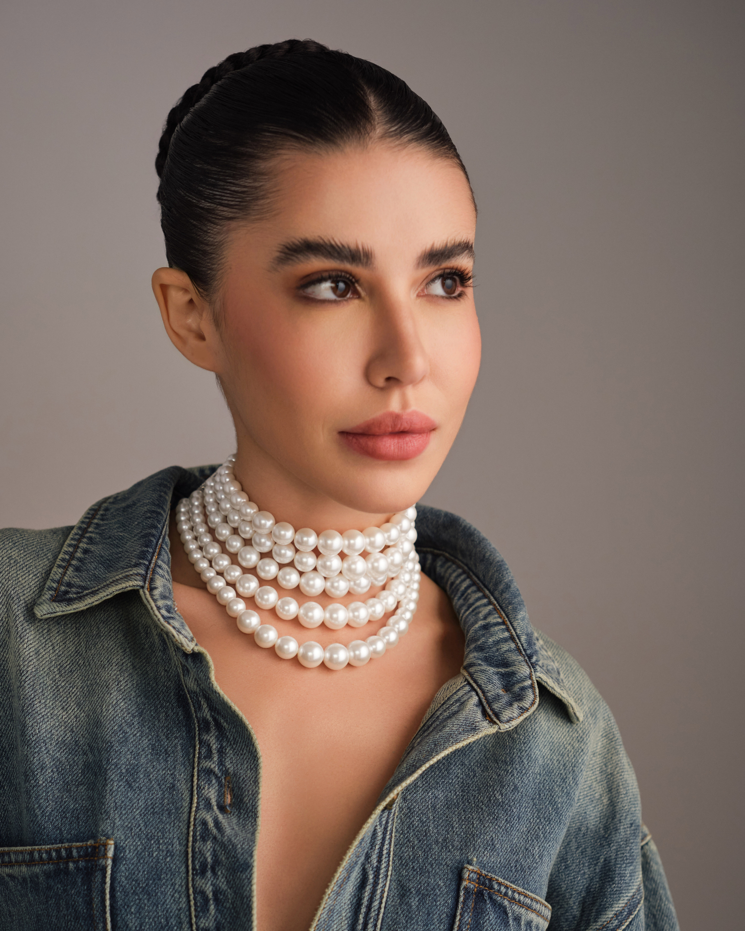 Major Pearl Necklace - White