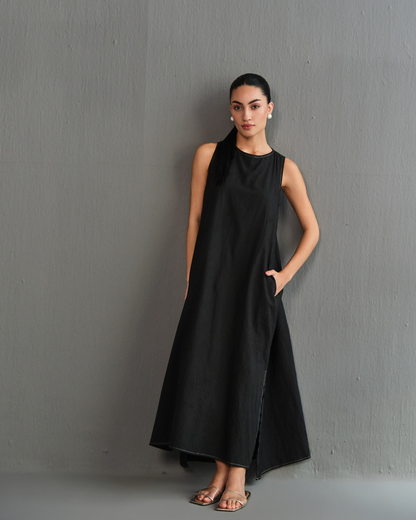 Femme Maxi Dress - Noir