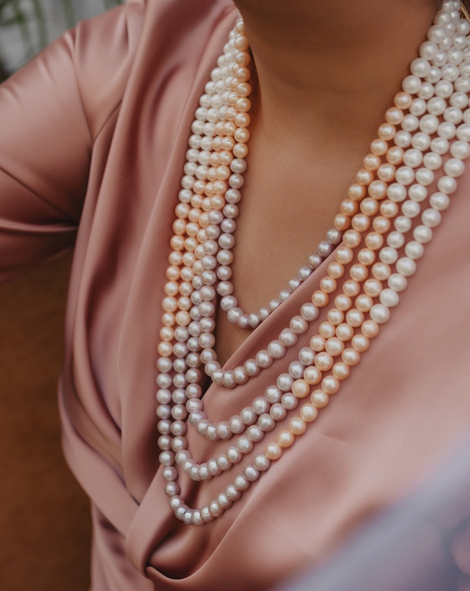 Ombre Natural Pearls - Anaash